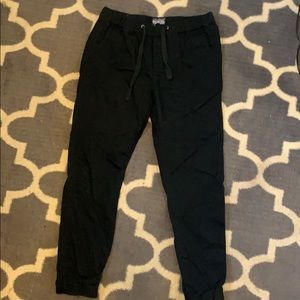 Men’s Matchstick Joggers - Black, L